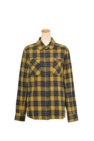 取寄 プロテクションフランネルシャツ MUSTARD Lサイズ ROJ-994 ロッソスタイルラボ 12,623円
