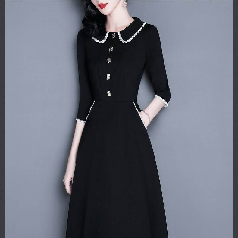 楽天市場】ワンピース シャツワンピース 半袖 ティアード 襟付き A