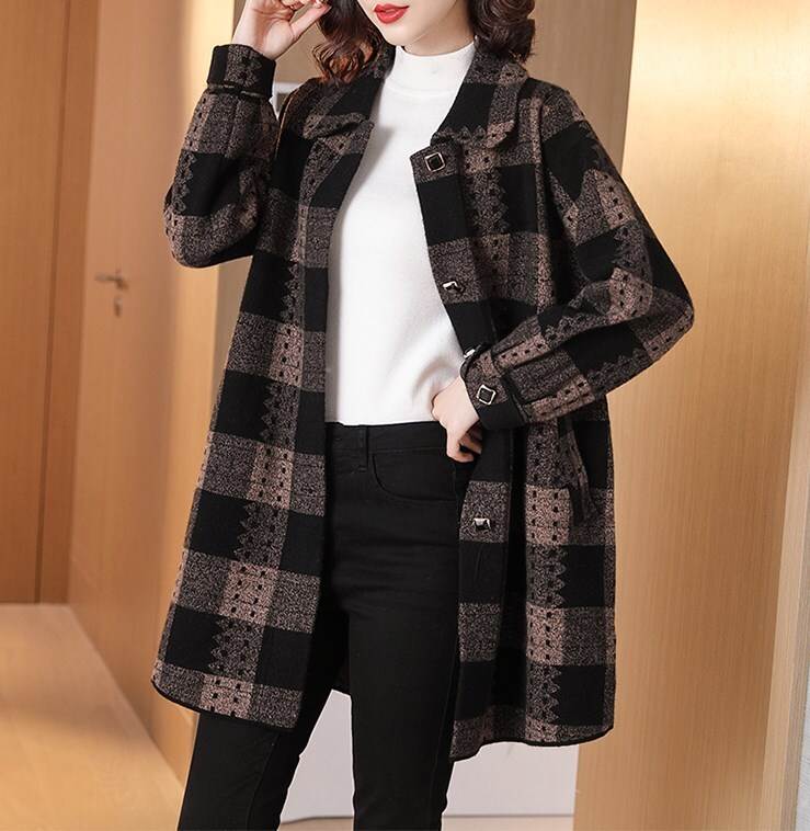 アウター 上着 長袖 襟付き かわいい 大人可愛い きれいめ シンプル カジュアル 大人 おしゃれ お洒落 大人可愛い 大人女子 こなれ感 個性的 チェック柄 秋 冬 30代 40代 レディース 女性用 ビジネス OL 通勤 デート お出かけ 女子会 お泊まり 休日 旅行 ホテル レストラン
