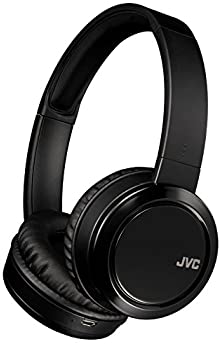【中古】JVC HA-S58BT ワイヤレスヘッドホン Bluetooth対応/連続17時間再生/高磁力ネオジウムマグネット採用パワフル再生/ハンズフリー通話用マイク内蔵/