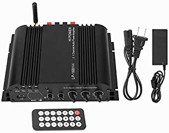 中古 Dewin Bluetooth パワーアンプ 小型 家庭用 車 リモートコントロール Usbカード 100 240v 2 1チャンネル Hi Fi 高音質 リモコン付き Hprings Co Uk