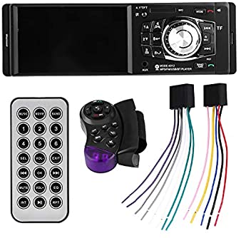 出産祝い 中古 カーラジオmp5プレーヤー 4 1インチ1 Din Bluetoothカーmp5プレーヤービデオfmラジオプレーヤーカーオーディオプレーヤーusb Auxステアリングホ その他 Progressiverockcentral Com