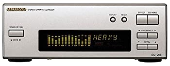 【中古】ONKYO INTEC205 グラフィックイコライザー EQ-205(S) コンポ用拡張ユニット-オーディオ