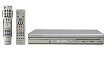 【中古】SHARP AQUOS 地上・BS・110度CSデジタルハイビジョンチューナー内蔵 HDD\u0026ヴィデオディスクリコーダー 400GB DV-AC34