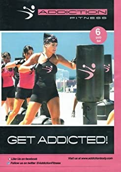 【中古】Get Addicted Boxing Heavy Bag Workout By Addiction Fitness 6 DVD Set