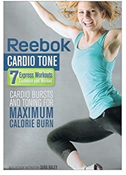 【中古】Reebok Cardio Tone DVD - 7 Express Workouts - Sara Haley - Region 0 worldwide by Sara Haley