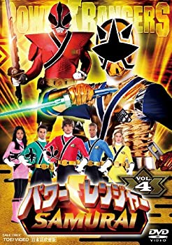 使い勝手の良い Dvd Vol 4 Samurai 中古 パワーレンジャー Tvアニメ