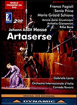 【中古】Johann Adolf Hasse : Artaserse (1730 Venice Version) [DVD]｜Come to Store