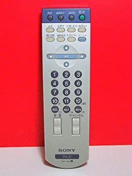 【中古】ソニー テレビ受像機遠隔操作 RM-J931 その他-生活家電用アクセサリー・部品-生活家電