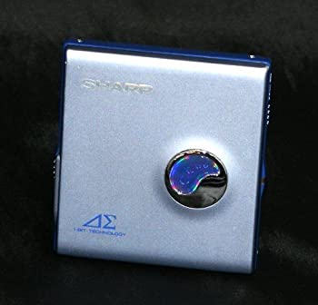 【中古】SHARP せつ然たる MD-DS30-A 青味 1-BIT 携帯型MD電気蓄音機 MDLP相応う