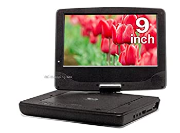 中古 ポータブルブルーレイdvdプレーヤー 本体 車載 9インチ 3電源 ブルーレイプレーヤー 車載バッグ付属 レボリューション Zm p09 Molmat Es