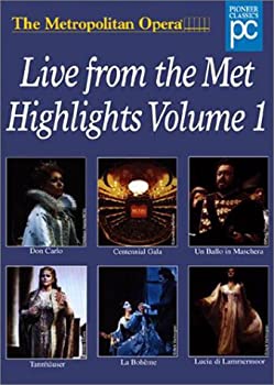 【中古】Live From the Met Highlights 1 [DVD]｜Come to Store