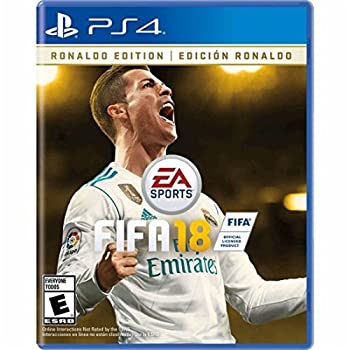 ファッションデザイナー Sports 中古 Ea Fifa 並行輸入品 北米英語版 プレイステーション4 ロナウド版 18 Fifa Eaスポーツ 4 Playstation Edition Ronaldo 18 ソフト