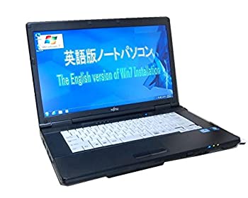 中古 貴重英語版 Windows7インストール 中古ノートパソコン Fujitsu A561 高速cpu Core I5 2 50 2gメモリー 英語版互換office すぐに使えます D D 無 Onpointchiro Com