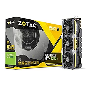 【中古】Zotac VCX ZT-P10810C-10P GTX 1080 AMP Ti Extreme 11GB GDDR5X 352B PCIE 3xDP HDMI [並行輸入品]