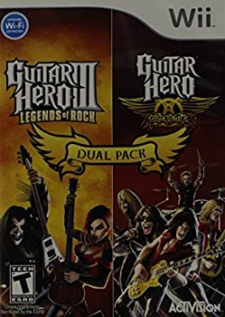 新規購入 中古 Dual Pack Guitar Hero Iii And Guitar Hero Aerosmith Nintendo Wii 並行輸入品 Come To Store 最適な価格 Erieshoresag Org