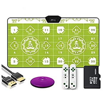 ソフト 超美品の 中古 遮音 30mmtpeワイヤレスダブルダンス毛布コンピュータテレビデュアル使用のhdmiインタフェースホーム体性感覚ゲームダンスマシンを実行 やわらか Abhisi Com