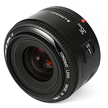 【中古】YONGNUO YN35mm F2 単焦点レンズ キャノン EFマウント フルサイズ対応 広角 標準レンズ|Come to Store