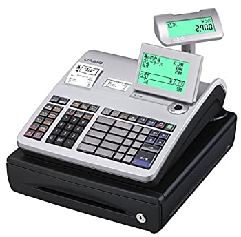 【中古】カシオ レジスター 20部門 小型ドロア TE-2700-20SSR シルバー｜Come to Store