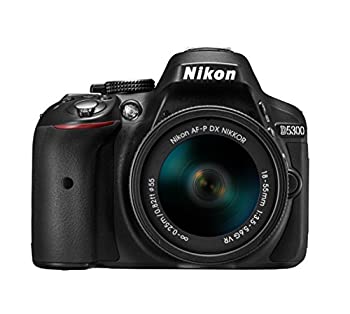 【中古】Nikon デジタル一眼レフカメラ D5300 AF-P 18-55 VR レンズキット ブラック D5300LKP18-55|Come to Store