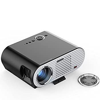 【中古】WIFI無線電話変わり種LED液晶映写機1280x800ホームシアターミーティングルームHDMI VGA USB AV用スマートアンドロイドWIFI電気蓄音機