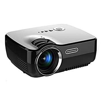 【中古】携帯型1800lm800X480ご機嫌力強さLED明かり盛りだくさん固定ディスクプロジェクタービデオホームシネマサポート5.1ステレオオーディオ最終生産物 [並行輸入品]