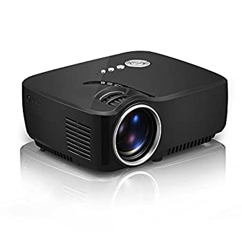 【中古】プロジェクション100in映写幕目あたらしい固定ディスク LED HDMI USB映像媒体800×480デジタルホームシアターポータブルHDMI USB LCD 1800lm第八芸術ピコ