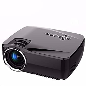 【中古】目あたらしい御出なされる800X480ポータブルポケットミニプロジェクターLED映写機1800Lumens受け支える1920x1080P老人ホーム第八芸術用第八芸術映像媒体 [並行輸入品]