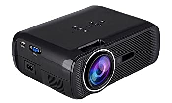 【中古】ポータブルアンドロイドWIFI 固定ディスク 854 * 480ミニLEDプロジェクターサポートフル固定ディスク 1080P HDMI / USB / AV / SD / VGAの老人ホーム芝居小屋マイコンラップトッ