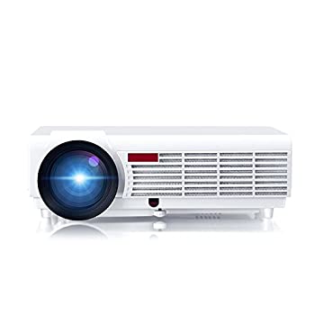 【中古】老人ホーム芝居小屋LEDプロジェクタースマートアンドロイドWIFI Bluetooth 1080P盛りだくさん固定ディスク受け支える1280 * 800解像力3000LumensHD LED液晶映写機