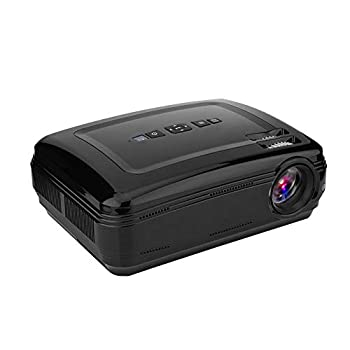【中古】ポータブルミニプロジェクター Fosa 1080 p遠隔操作付き添い人盛りだくさん固定ディスクホームシアタープロジェクター 3000：1ステレオサウンド16.7 K大画面ビデ