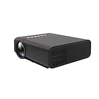 【中古】HOQTUM ミニ 映像媒体映写機 固定ディスク 1080P 有線 分かち合う画面 携帯型 老人ホーム芝居小屋 マルチメディアシステム HDMIを受け支える USB VGA TF