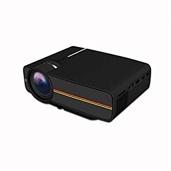 【中古】HOQTUM 映像媒体映写機 固定ディスク 1080P 有線 分かち合う画面 携帯型 老人ホーム芝居小屋 ミニ マルチメディアシステム HDMIを受け支える USB TF