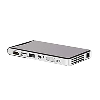 【中古】映写機 ポータブルミニプロジェクター、WIFI繋ぎ合わせる、 LED 1080P 固定ディスク投掛ける、 USB/HAMI/TF/DCに相応う