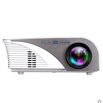 【中古】ミニ 携帯型映写機 画面分かち合う 内蔵バッテリ 無線電話 第八芸術電気蓄音機 画面投掛ける SD歌留多 固定ディスク LED 3D映写機 1080p 60はたご屋
