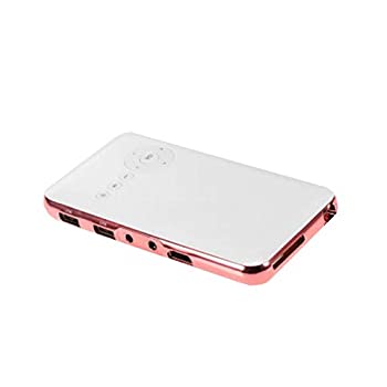 【中古】映写機 ポータブルミニプロジェクター、 LED 1080P 固定ディスク投掛ける、WIFI繋ぎ合わせる、受け支えるUSB/VGA/SD/HDMIインター人間の顔
