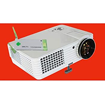 【中古】ミニ 携帯型映写機 画面分かち合う 内蔵バッテリ 無線電話 第八芸術電気蓄音機 画面投掛ける SD歌留多 固定ディスク LED 3D映写機 1080p 持ちはこび電