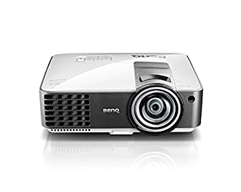 【中古】BenQ MW820ST 3000 ANSI lm WXGA SmartEco 遊撃手投げること3D映写機