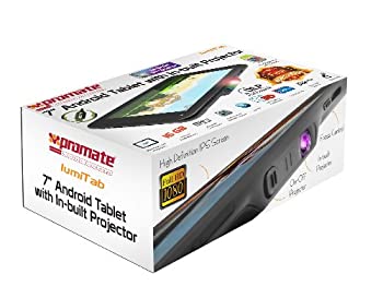 【中古】Promate プロメイト DLP ミニ映写機 映写機内蔵 7inアンドロイドタブレット lumiTab