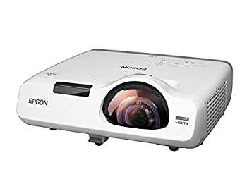 エプソン プロジェクター EB-535W (3400lm WXGA 3.7kg デスクトップ型超短焦点)