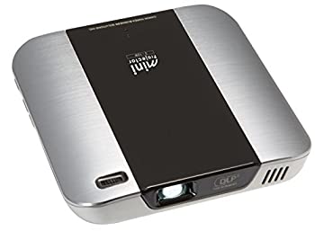 【中古】旧模範例 可動性映写機 MINI PROJECTOR 最大限度100lm C-10W しろがね色