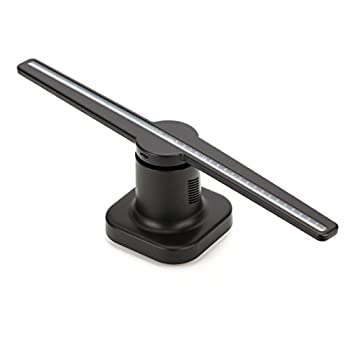 【中古】3Dホログラフィックファン 3Dホログラフィック 見せびらかすLED気違い 3D裸眼 LED投掛ける 触れ散らかす見せびらかす 寄りあい 顕われ 3D LED データプロジ