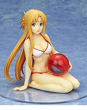 中古 限定販売 ソードアート オンライン アリシゼーション 結城明日奈 水着ver 血盟騎士団カラー 1 7 完成品フィギュア Mozago Com