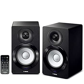 【中古】ヤマハ 網状組織・パワードスピーカー アンプリファイアー内蔵/USB DAC/Wi-Fi/Bluetooth/ハイレゾ音源相応う (決定づける1組) 黒いこと NX-N
