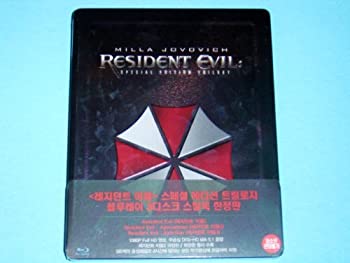 【中古】Resident Evil Korea Special Edition Trilogy Blu-Ray Steelbook Edition Limited to 500 Copies Region Free｜Come to Store