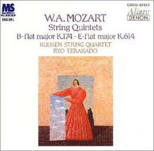【中古】モーツァルト:弦楽五重奏曲 K.174 / K.614｜Come to Store