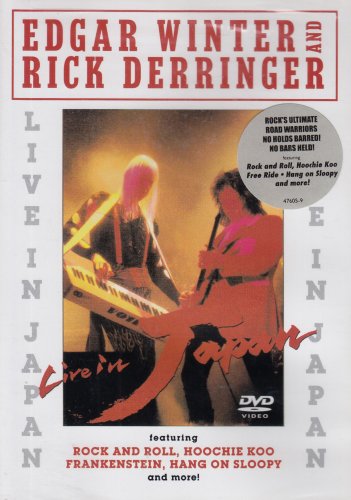 【中古】Edgar Winter & Rick Derringer: Live in Japan (1990) [DVD] [Import]