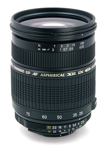 【中古】TAMRON 大口径ズームレンズ SP AF28-75mm F2.8 XR Di キヤノン用 フルサイズ対応 A09E