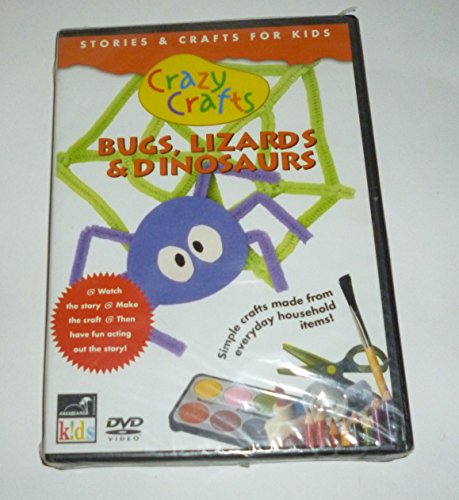 【中古】Crazy Crafts: Bugs Lizards & Dinosaurs [DVD]