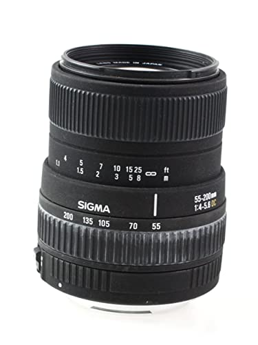 【中古】シグマ 55-200mm F4-5.6 DC デジタル専用 キャノン用|Come to Store